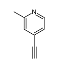 4-Ethynyl-2-methylpyridine structure