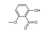 3-甲氧基-2-硝基苯酚结构式