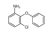 3-Chloro-2-phenoxyaniline Structure