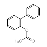 [1,1-Biphenyl]-2-ol, acetate Structure