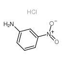 3-NITROANILINE HYDROCHLORIDE Structure