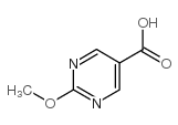 2-甲氧基嘧啶-5-羧酸结构式