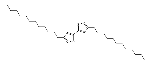 4,4'-二十二烷基-2,2'-联噻吩结构式