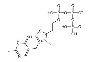 thiamine(1+) triphosphate结构式