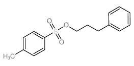 3-Phenylpropyl 4-methylbenzenesulfonate结构式