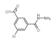 3-溴-5-硝基苯并肼结构式