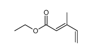ethyl 3-methylpenta-2,4-dienoate结构式
