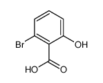 2-bromo-6-hydroxybenzoic acid Structure