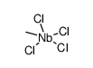 Methylniobtetrachlorid Structure