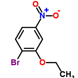 1-Bromo-2-ethoxy-4-nitrobenzene Structure