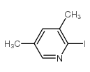 2-Iodo-3,5-dimethylpyridine Structure