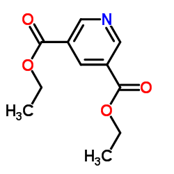 3,5-吡啶二甲酸二乙酯结构式