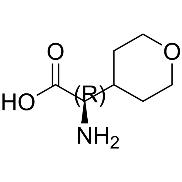 d-4'-四氢吡喃甘氨酸结构式