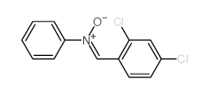 (2,4-dichlorophenyl)methylidene-oxido-phenyl-azanium结构式