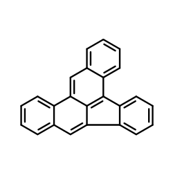 Indeno[1,2,3-gh]tetraphene Structure