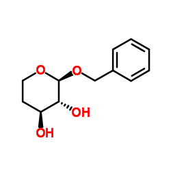 alpha-threo-Pentopyranoside, phenylmethyl 4-deoxy- (9CI)结构式