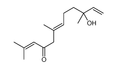 10-Hydroxy-2,6,10-trimethyl-2,6,11-dodeca-4-one结构式