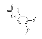 (9CI)-(3,4-二甲氧基苯基)-磺酰胺结构式