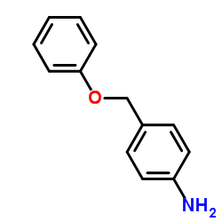 4-(苯氧基甲基)苯胺结构式