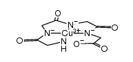 [Cu(tetraglycine)](1-)结构式