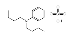 N,N-dibutylaniline,perchloric acid Structure