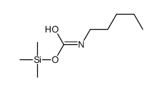 trimethylsilyl N-pentylcarbamate Structure