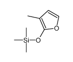 trimethyl-(3-methylfuran-2-yl)oxysilane结构式