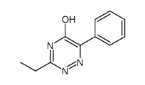 3-ethyl-6-phenyl-2H-1,2,4-triazin-5-one结构式