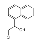 2-chloro-1-[1]naphthyl-ethanol Structure