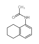 Acetamide,N-(5,6,7,8-tetrahydro-1-naphthalenyl)- Structure