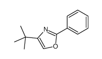 4-tert-butyl-2-phenyl-1,3-oxazole结构式