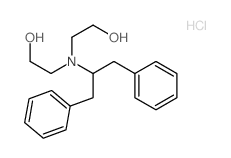 2-(1,3-diphenylpropan-2-yl-(2-hydroxyethyl)amino)ethanol结构式