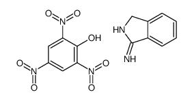 3H-isoindol-1-amine,2,4,6-trinitrophenol Structure