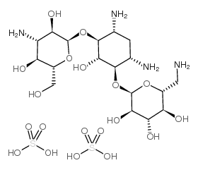 kanamycin acid sulfate Structure