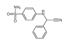 4-[[cyano(phenyl)methyl]amino]benzenesulfonamide结构式