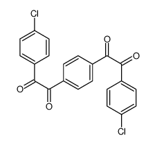 1-(4-chlorophenyl)-2-[4-[2-(4-chlorophenyl)-2-oxoacetyl]phenyl]ethane-1,2-dione结构式