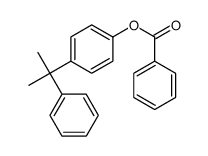 4-(1-methyl-1-phenylethyl)phenyl benzoate结构式