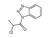 (9ci)-1-(2-氯-1-氧代丙基)-1H-苯并噻唑结构式