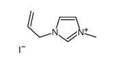 1-烯丙基-3-甲基咪唑碘化物结构式