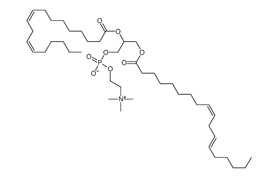 1,2-linoleoylphosphatidylcholine结构式