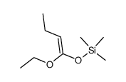 1-Ethoxy-1-trimethylsilyloxy-1-buten Structure