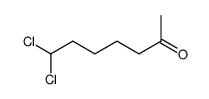 2-Heptanone, 7,7-dichloro-结构式