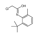 N-(2-tert-butyl-6-methylphenyl)-2-chloroacetamide结构式