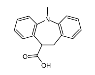 5-methyl-10,11-dihydro-5H-dibenzo[b,f]azepine-10-carboxylic acid Structure