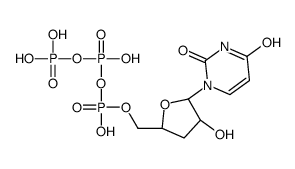 3'-Deoxyuridine-5'-triphosphate结构式