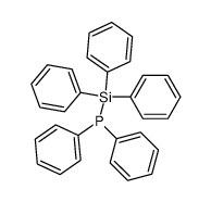 Triphenylsilyl-diphenylphosphin结构式