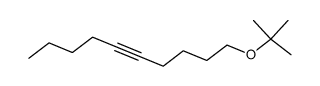 1-tert-butoxy-dec-5-yne Structure