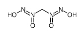 N,N'-dinitroso-N,N'-methanediyl-bis-hydroxylamine Structure