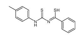 N-[(4-methylphenyl)carbamothioyl]benzenecarbothioamide结构式