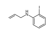 2-iodo-N-allylaniline结构式